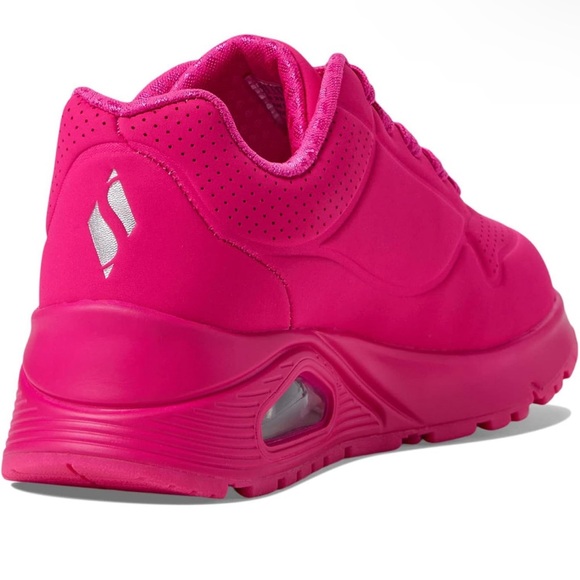 Skechers Girls Street Uno Gen1-Neon Glow Sneaker Size 12C Memory Foam - Picture 5 of 7